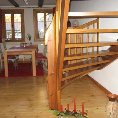 Ferienwohnung Blaues Häuschen Quedlinburg Exterior foto